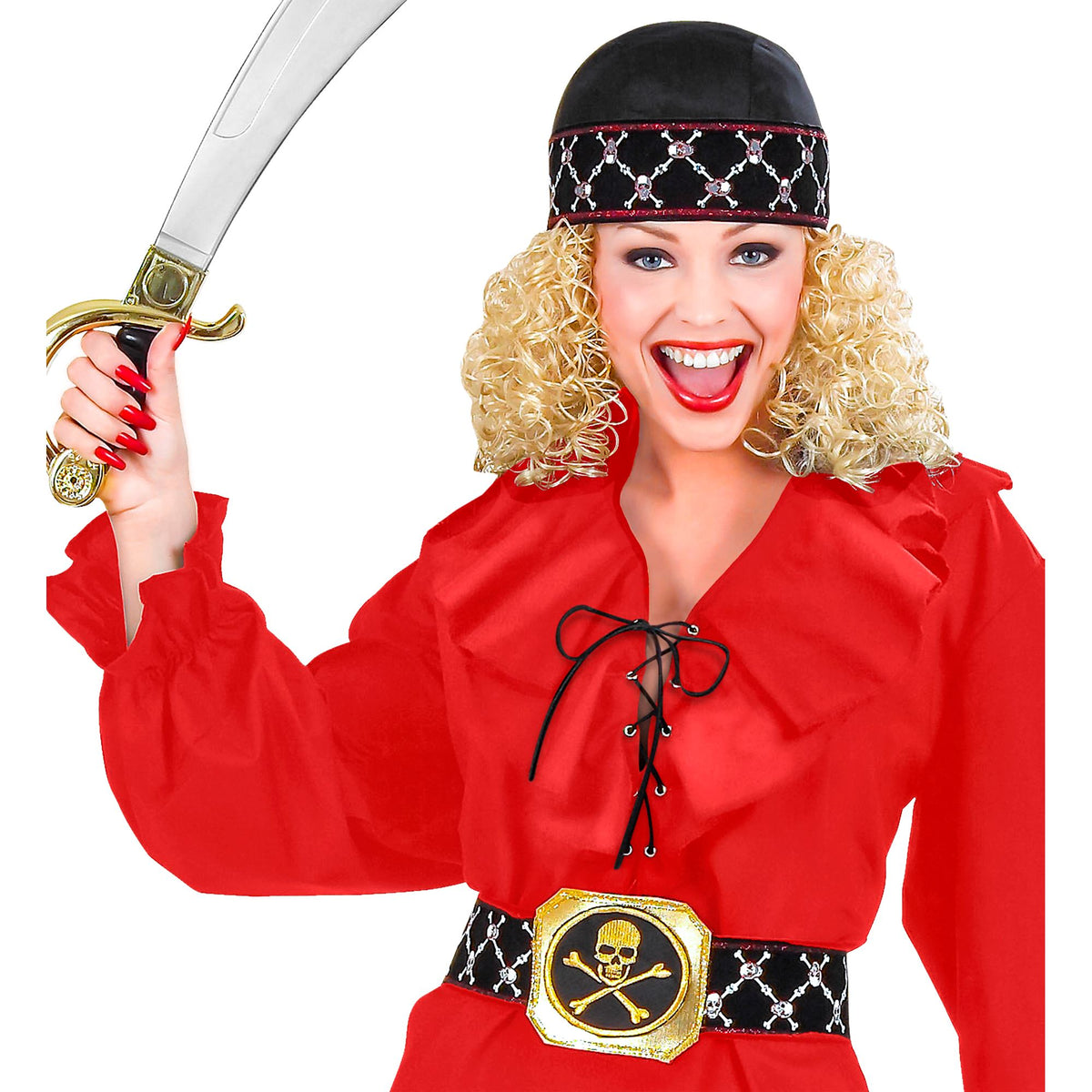 Cinturon Pirata Con Hebilla