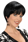 Peluca Chanel Negra Corta Bob – Widmann