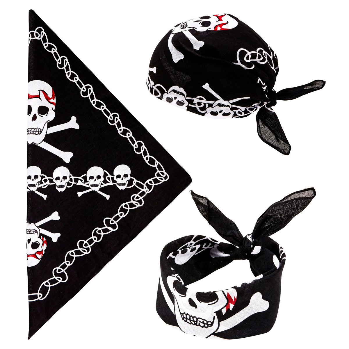 Pañuelo Con Calavera