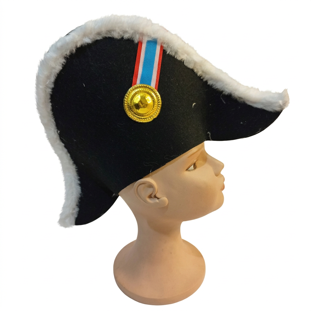 Sombrero Napoleón Bicornio con Medalla
