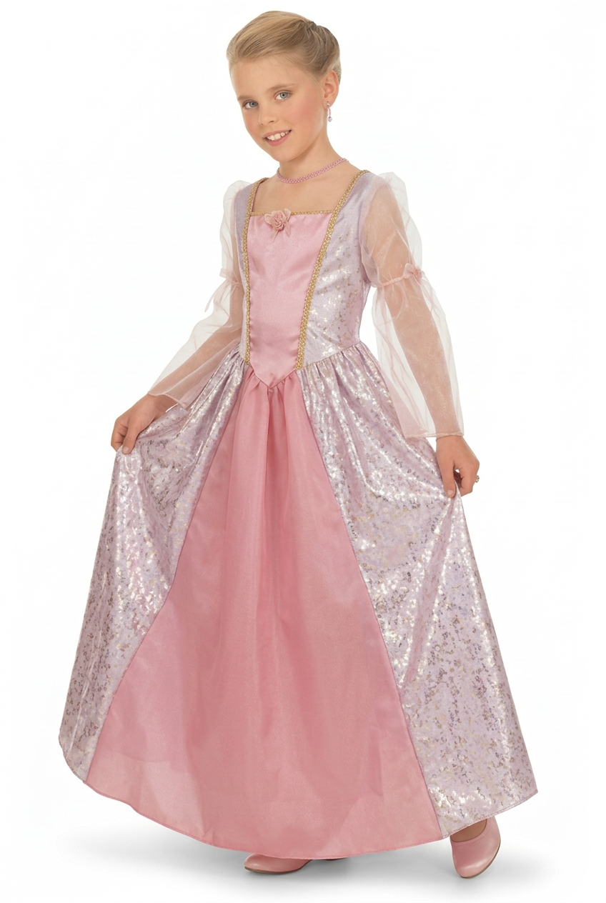 Disfraz Silvia Princesa Infantil – Traje De Cuento Para Niña