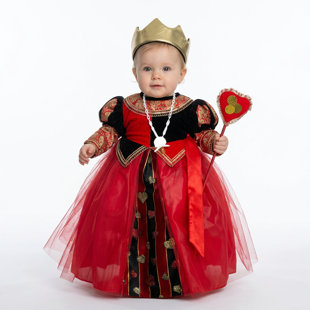 Kids Queen of Hearts Costume