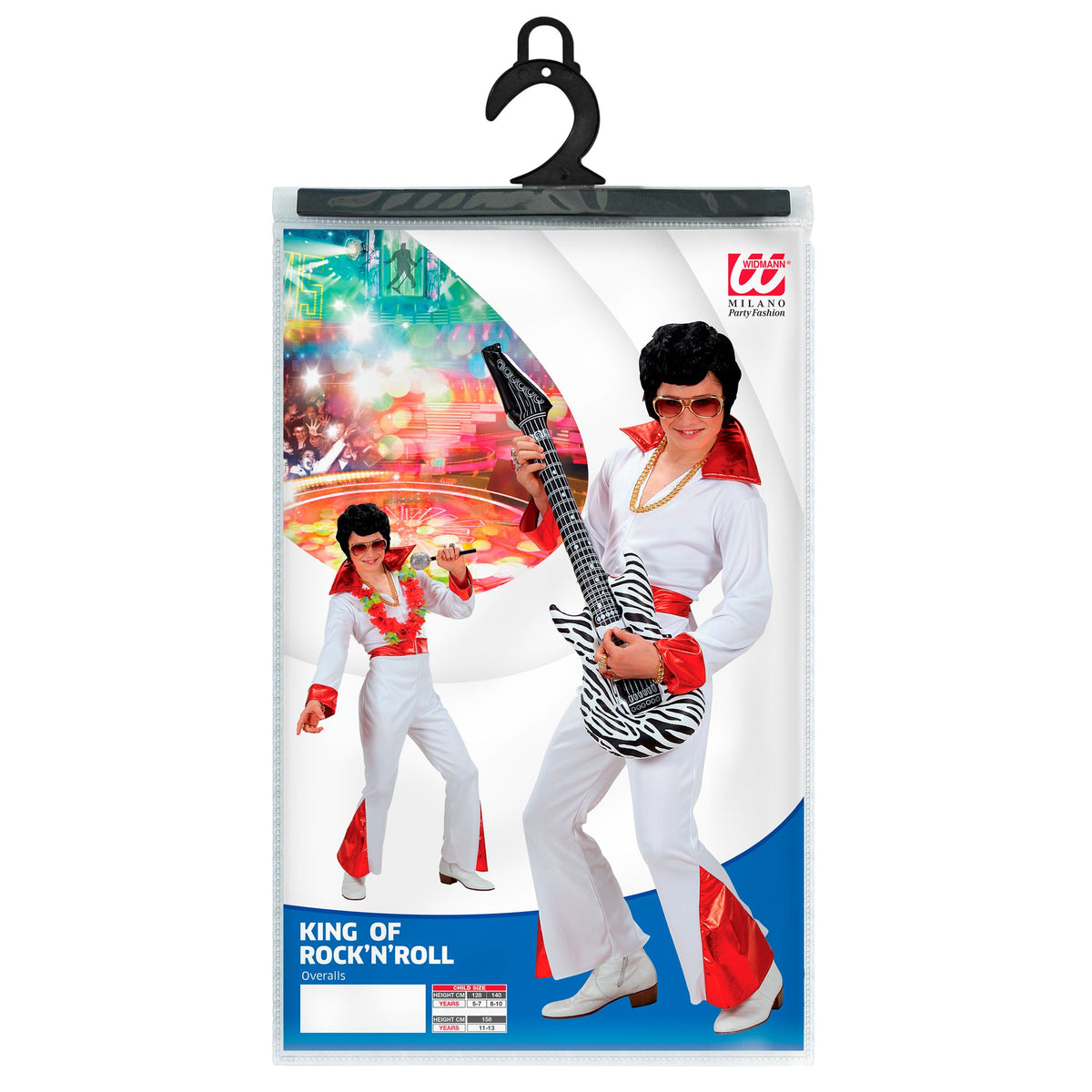 Disfraz Elvis Infantil – Traje de Cantante Rock & Roll