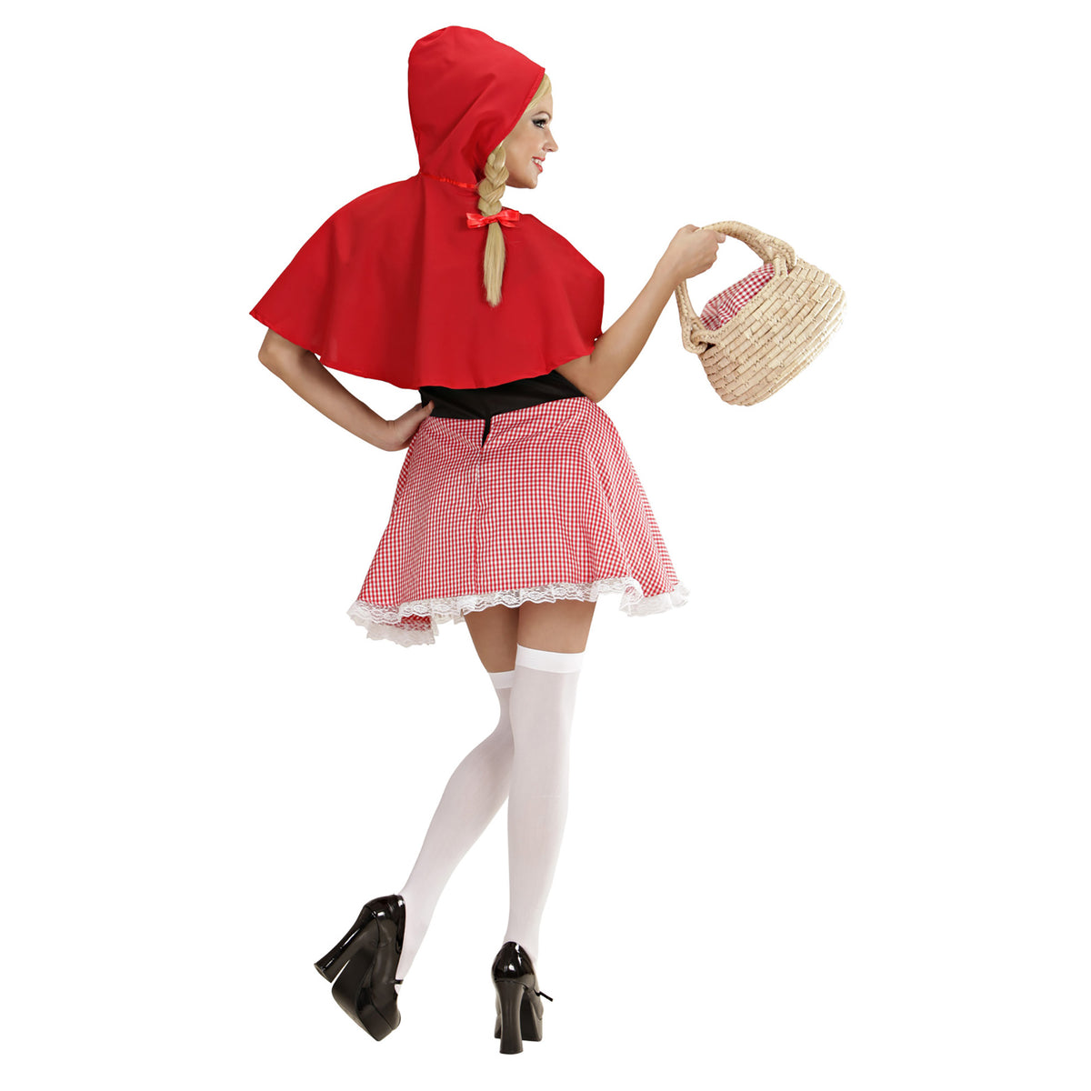 Disfraz Caperucita Roja Mujer – Traje De Cuento Adulto