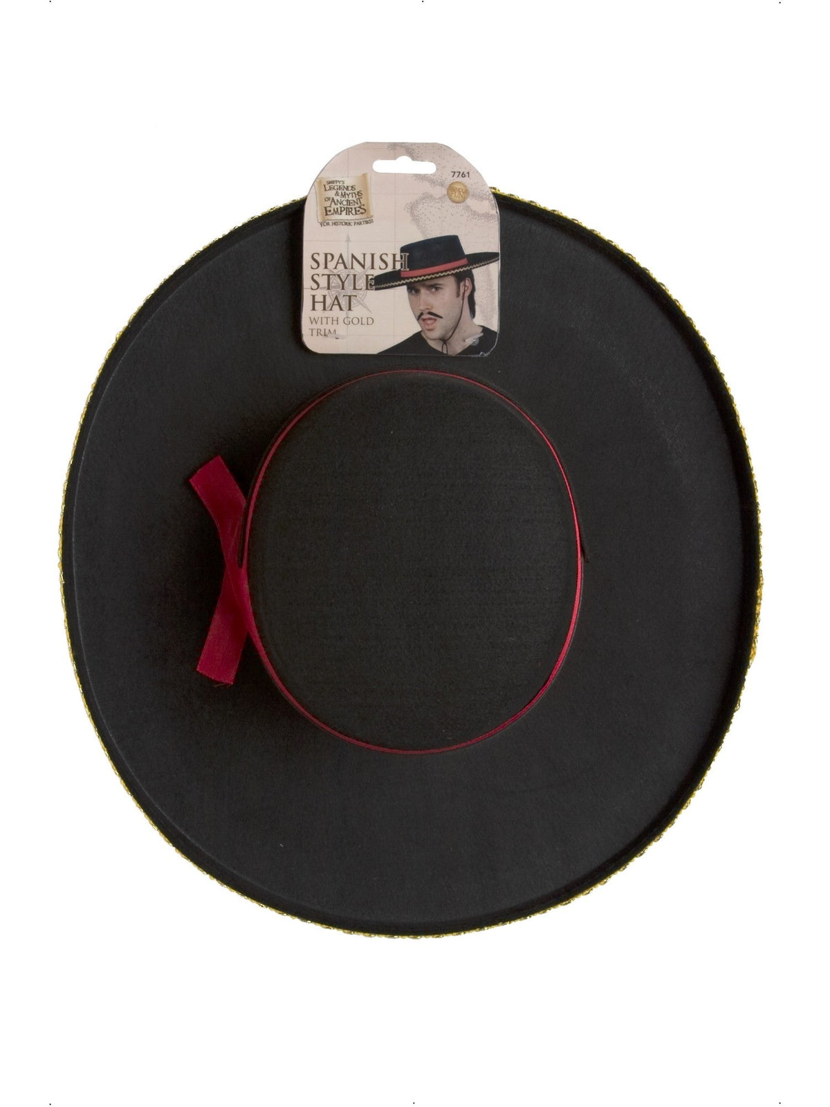 Sombrero Cordobés Clavel Rojo