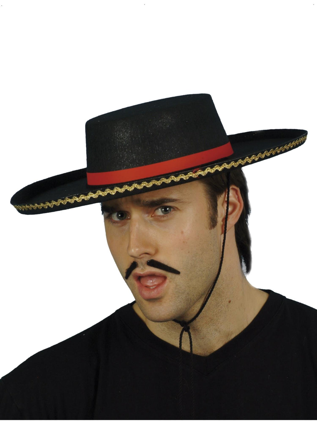 Sombrero Cordobés Clavel Rojo