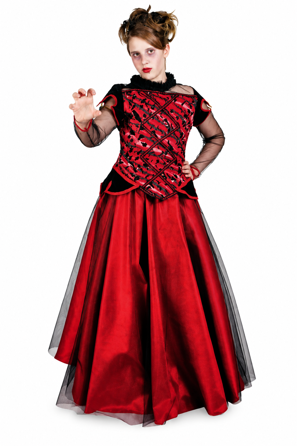 Disfraz Oscuro Infantil - Vampiresa