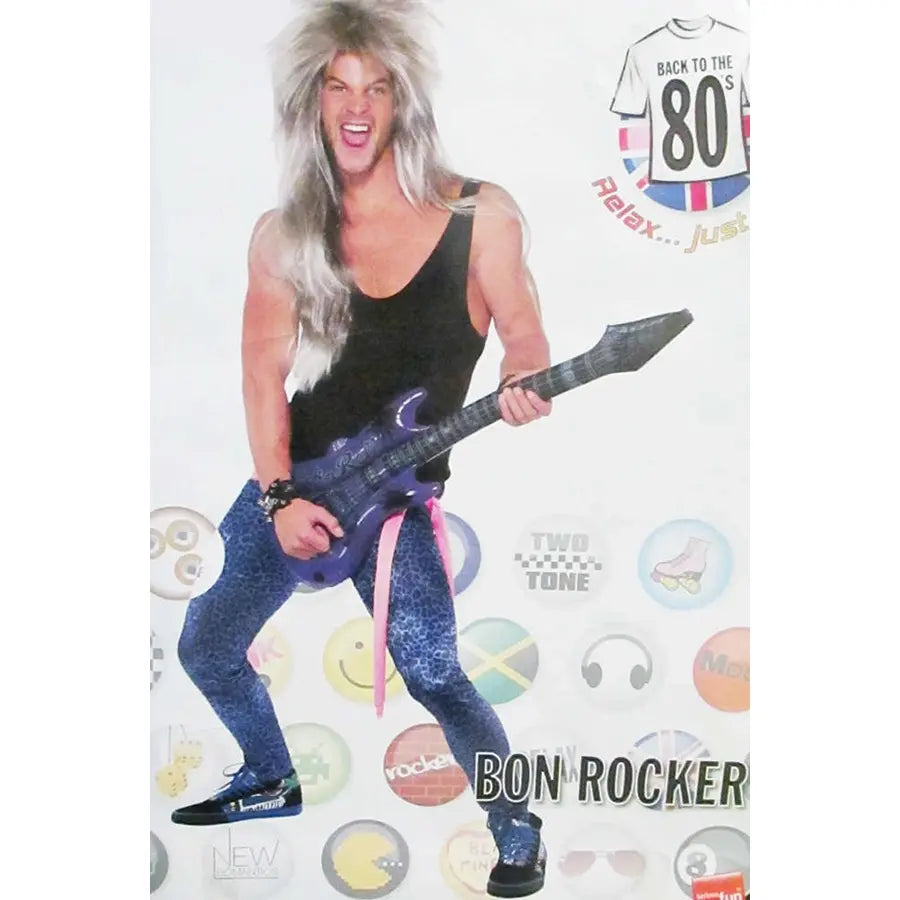Adult Rocker Costume - One-Size Rock Outfit