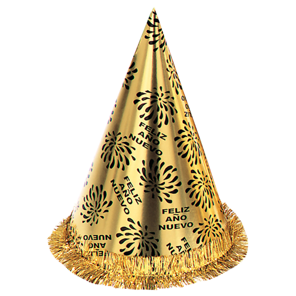 Gorro Cono Dorado Feliz Año