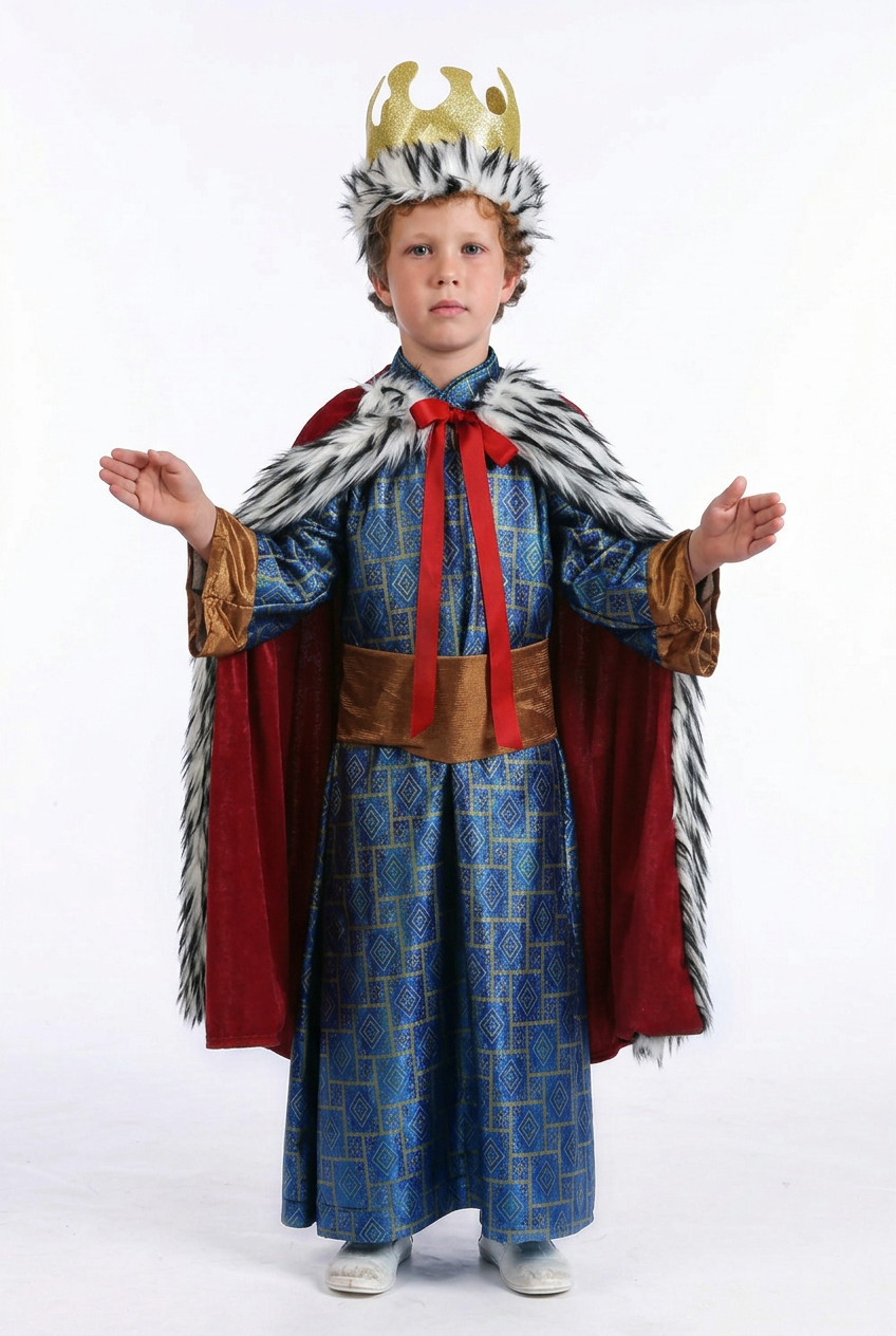 Disfraz Rey Gaspar Infantil Tres – Traje De Rey Mago Tradicional