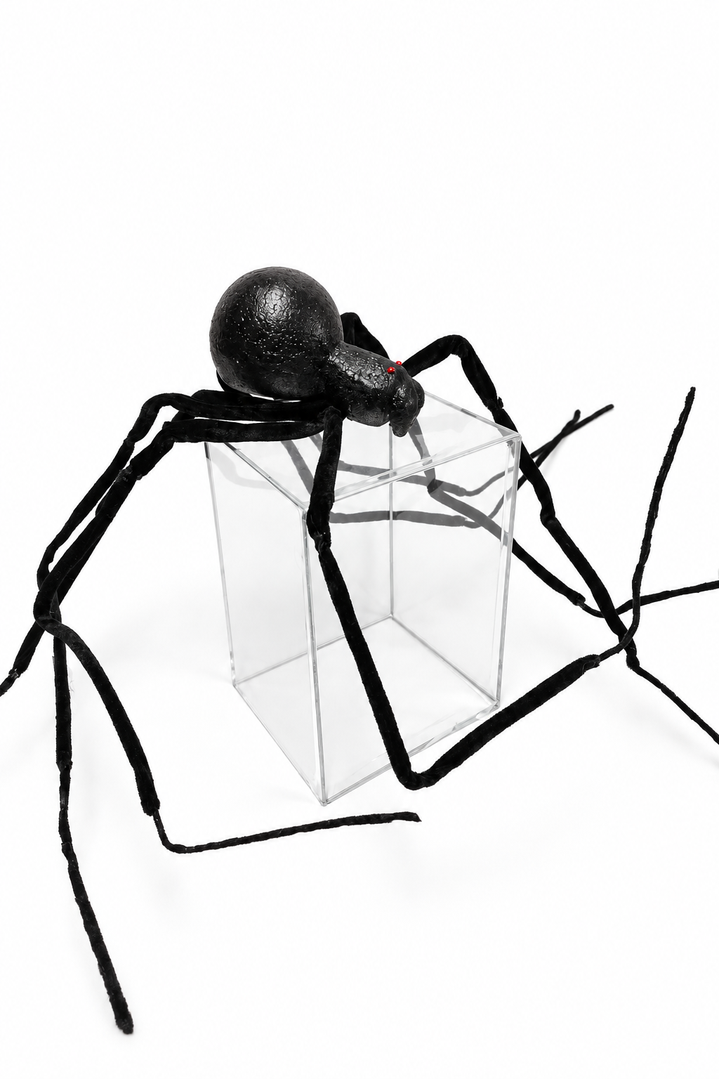 Black Moldable Spider