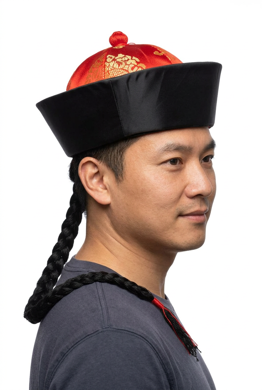 CHINESE PONYTAIL HAT BILBO