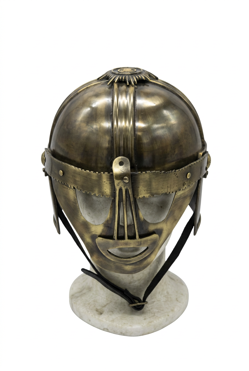 Casco Romano Montefortino Bronce con Guardacarrillos