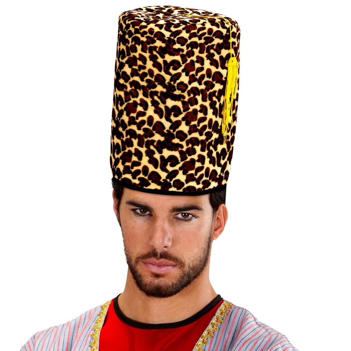 Fez Leopardo con Borla