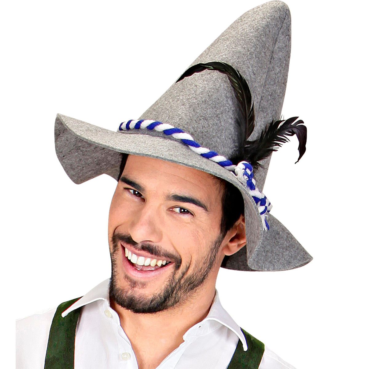 Sombrero Bárbaro con Plumas