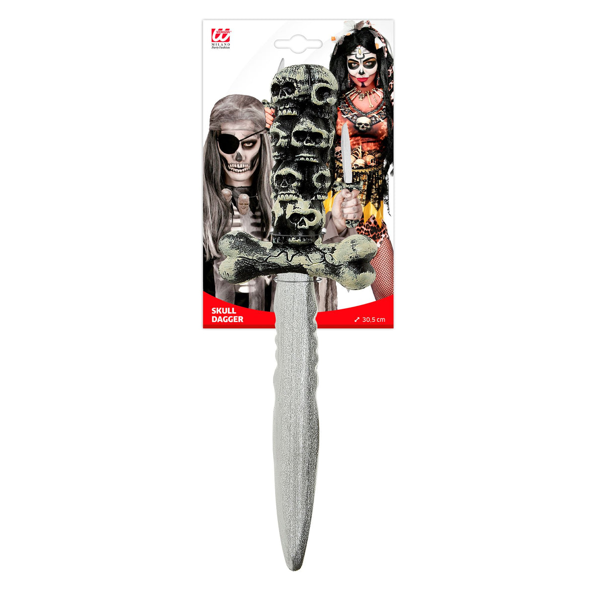 Puñal Calavera — Accesorio de Atrezzo para Disfraz