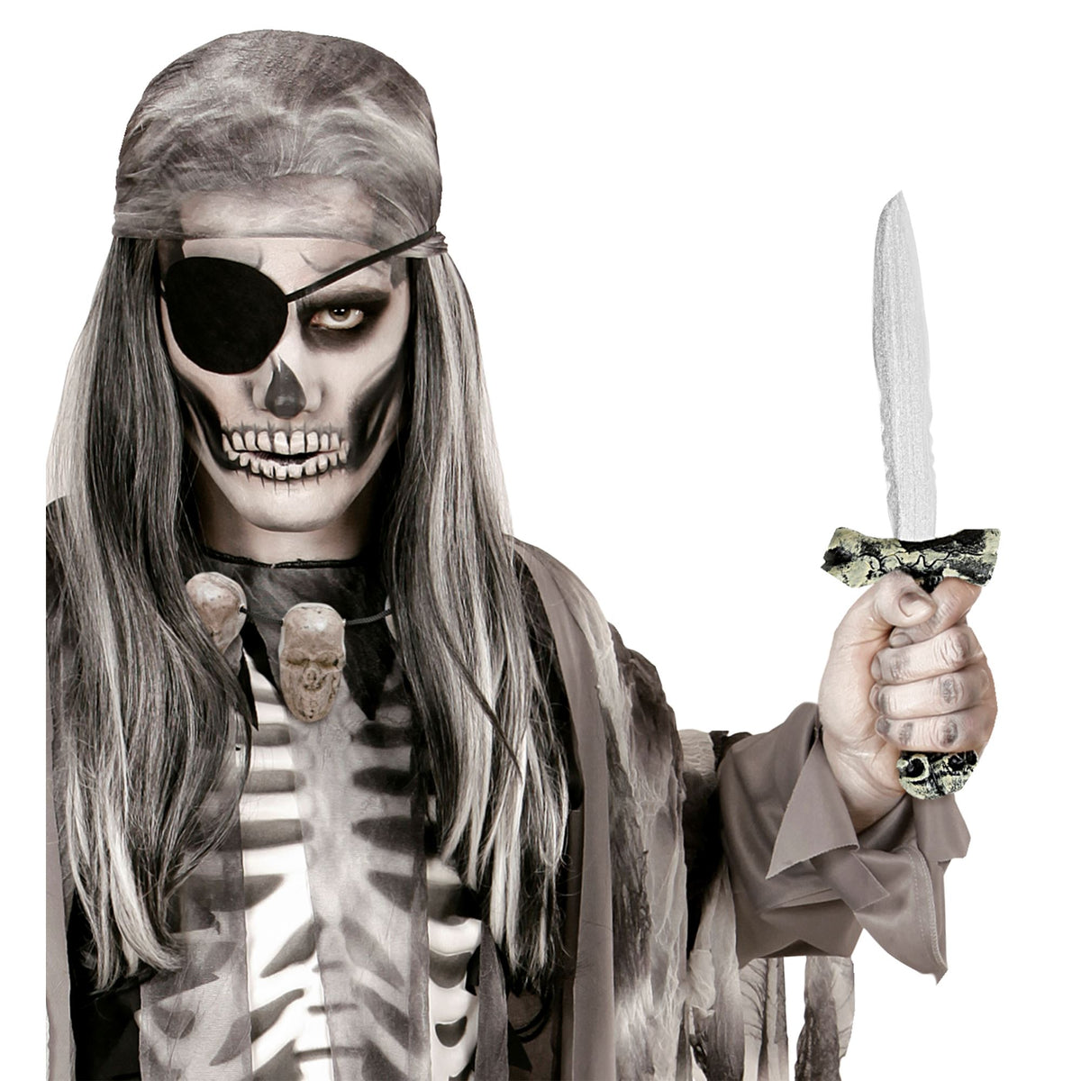 Puñal Calavera — Accesorio de Atrezzo para Disfraz
