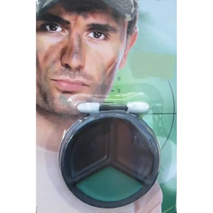 Maquillaje de Camuflaje para Disfraz Militar
