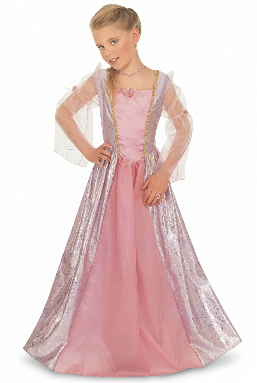 Disfraz Silvia Princesa Infantil – Traje De Cuento Para Niña