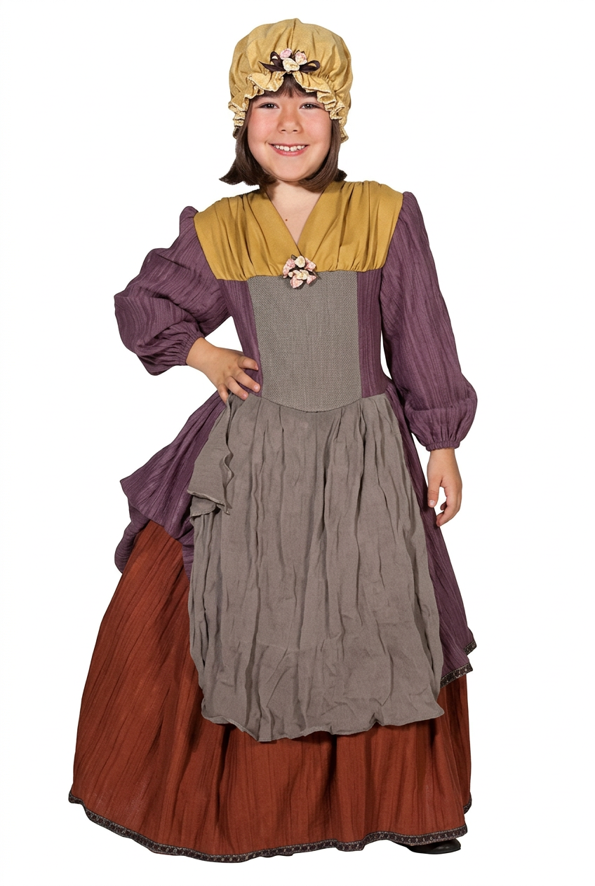 Disfraz Campesina Medieval Infantil