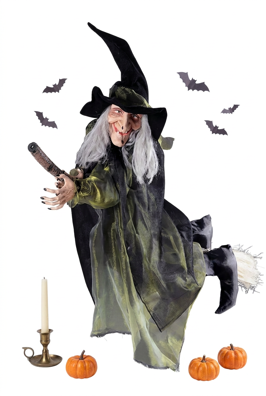 Bruja Decorativa – Figura Decoración Temática