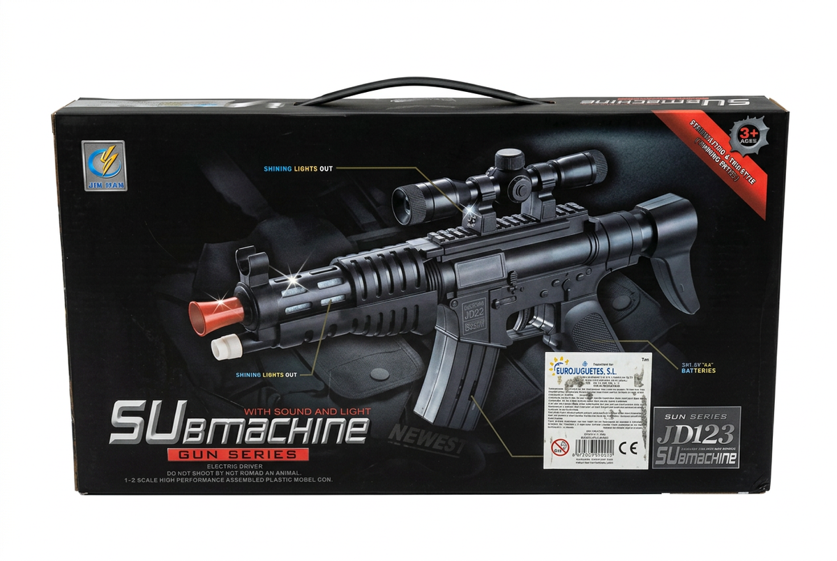 Subfusil de Juguete con Luces y Sonidos SUBmachine