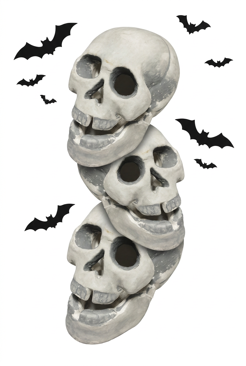 Calavera Luminosa Decorativa