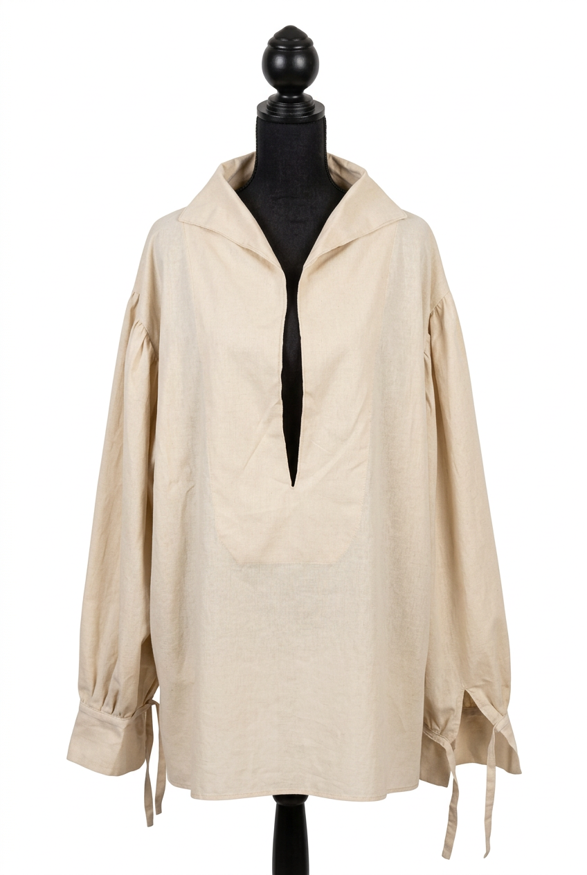 Men's Medieval Tunic Costume Beige