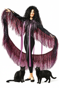Capa con Plumas para Disfraz