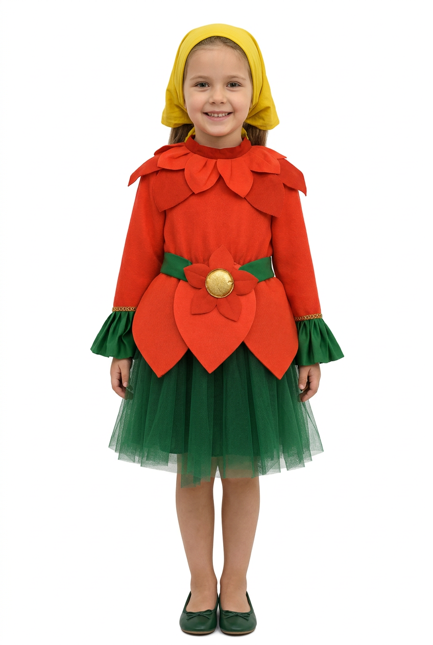 Disfraz de Princesa Flor Infantil