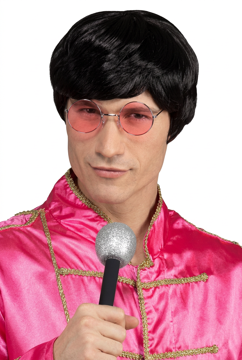 60s Mersey Beat Black Wig – Widmann