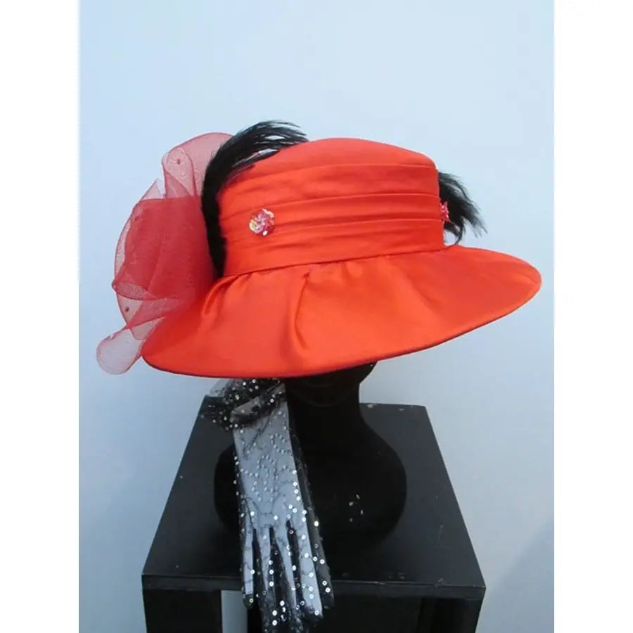 Pamela Roja Deluxe.Sombrero Mujer