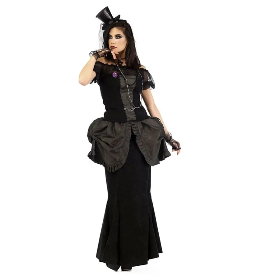 Disfraz Belle Époque Negro Adulto