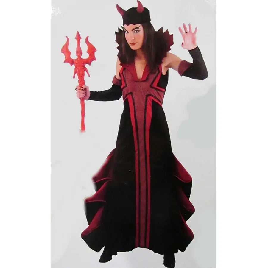 Adult Gothic Devil Costume - Dark Fantasy Outfit