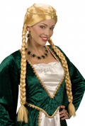 Blonde Renaissance Wig with Braids – Widmann