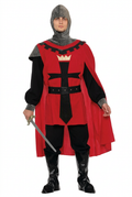 Red Medieval Knight Costume