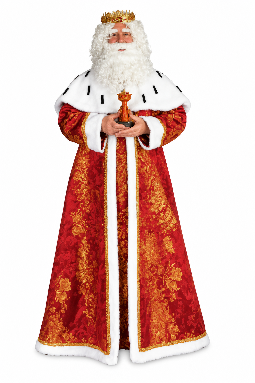 Adult White Wise Man Costume - Tunic and Handmade Robe