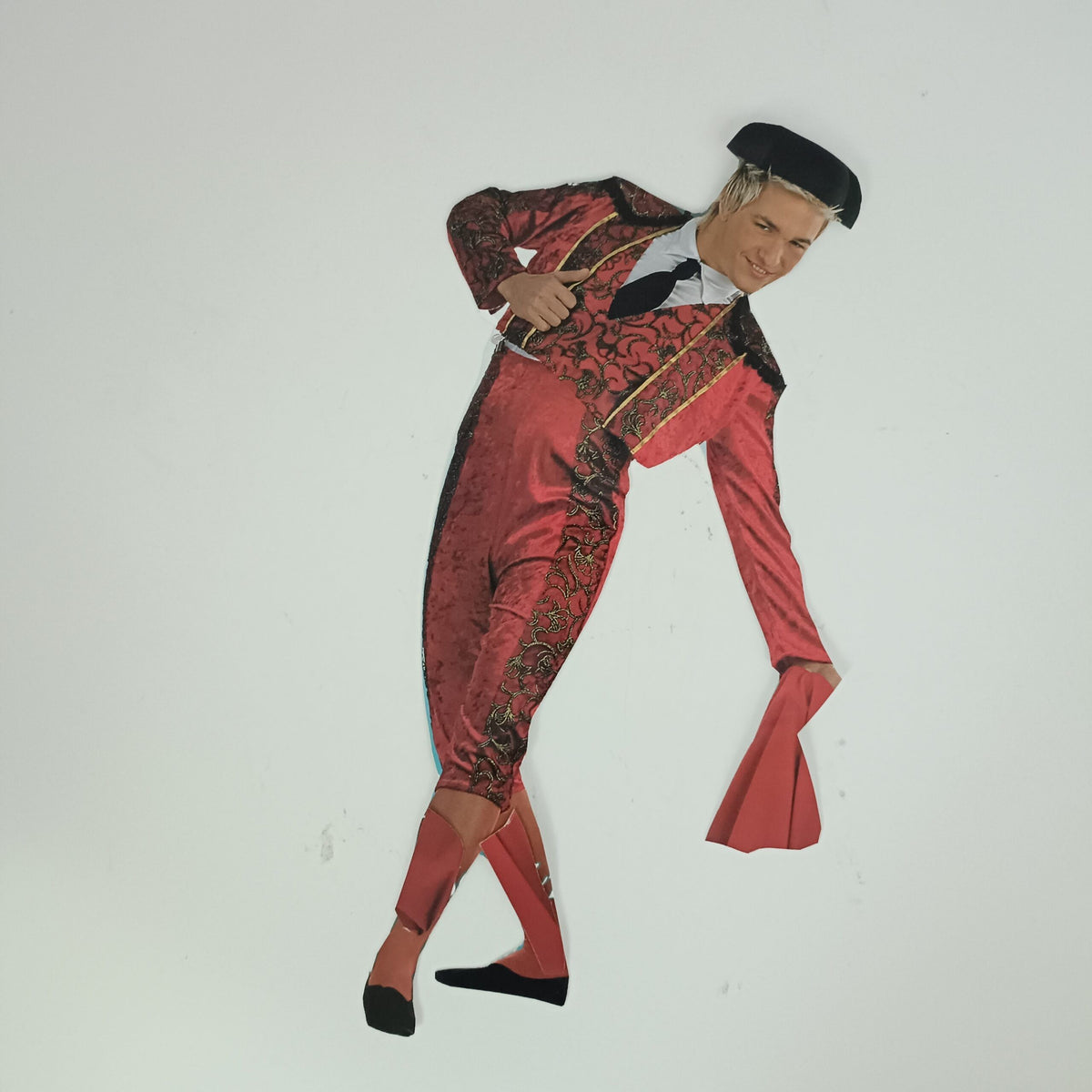 Disfraz de Torero Rojo de Lujo — Traje Taurino para Hombre