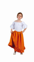 Falda Medieval Infantil Marrón