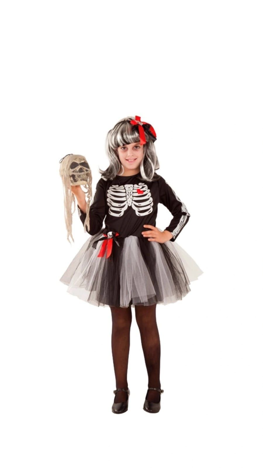 Disfraz Esqueleto Niña