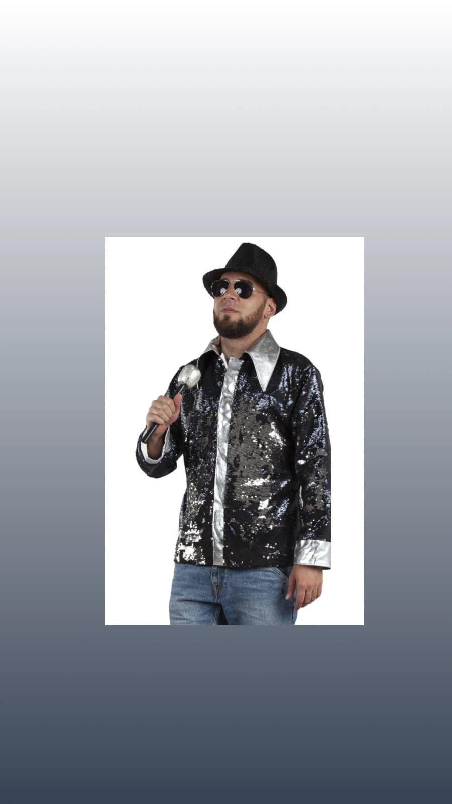 Camisa De Lentejuelas