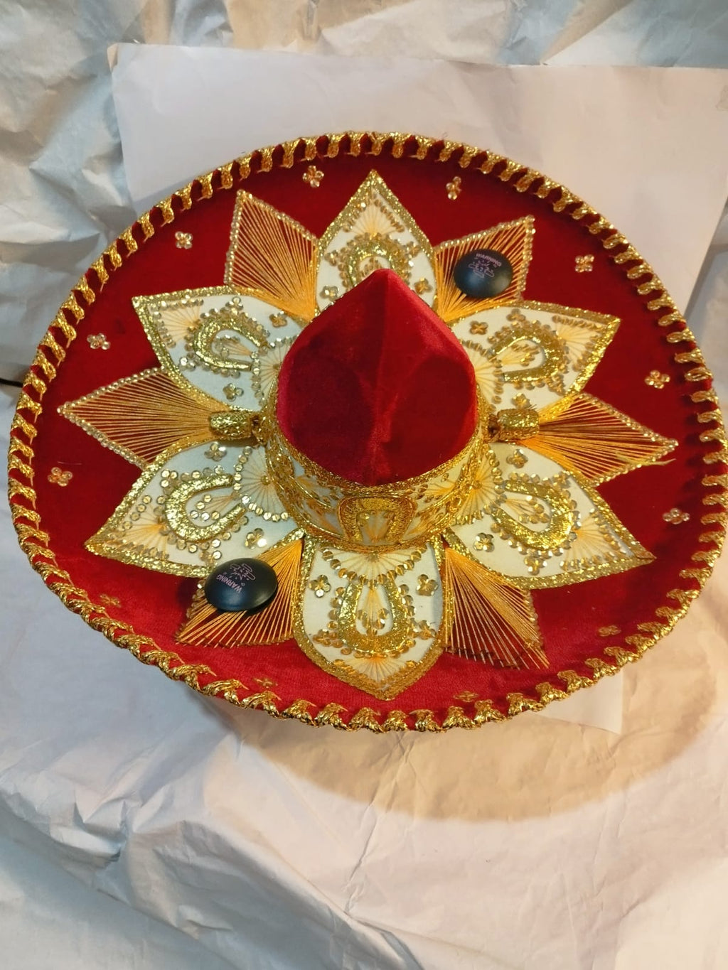 Sombrero Charro de Lujo – Rojo