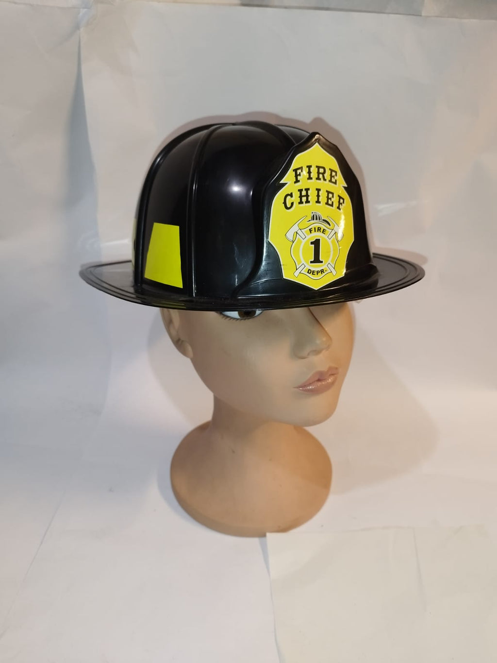 Black Firefighter Helmet