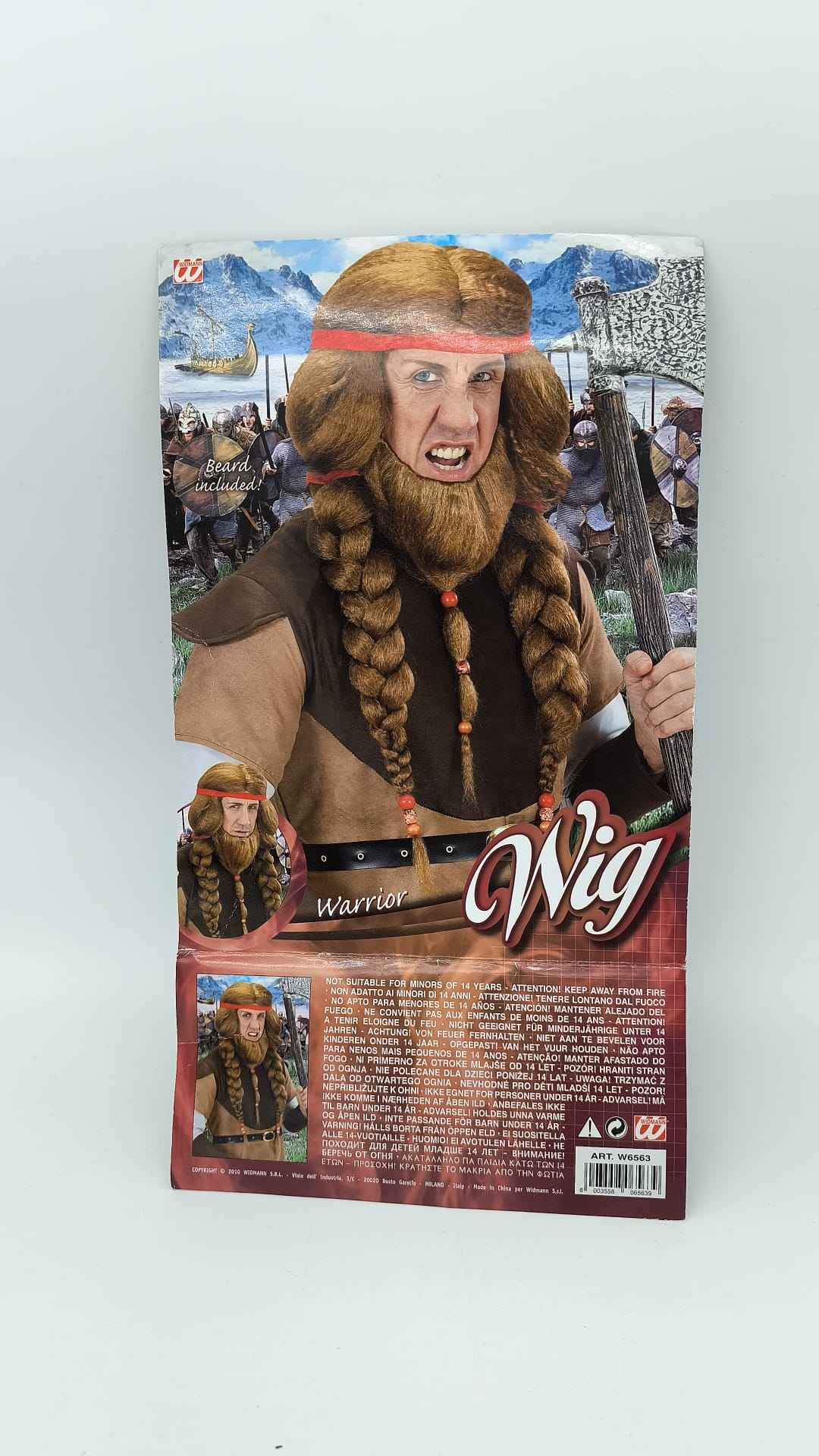 Peluca de Vikingo