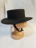 Sombrero Cordobés Negro con Barboquejo