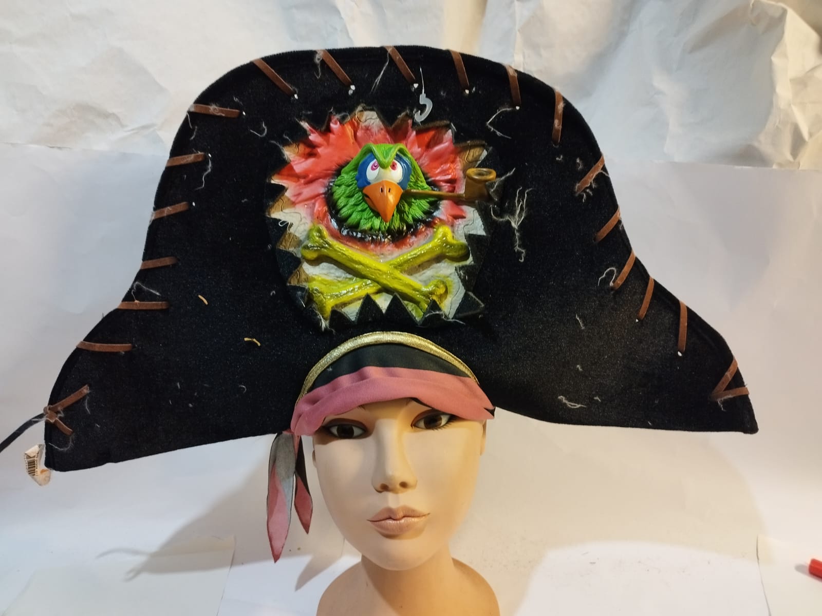 Pirate Hat with Parrot