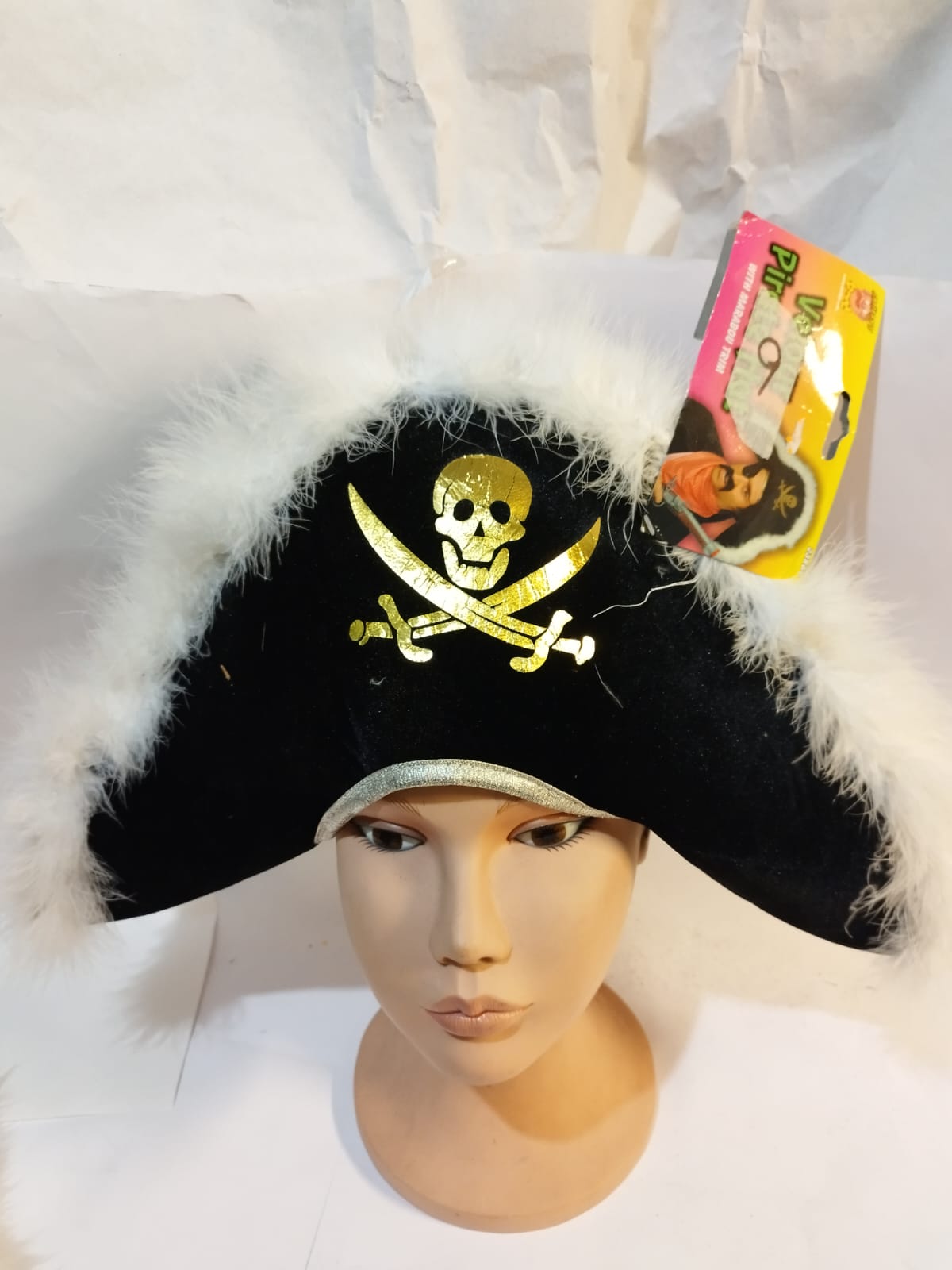 Sombrero Pirata de Terciopelo