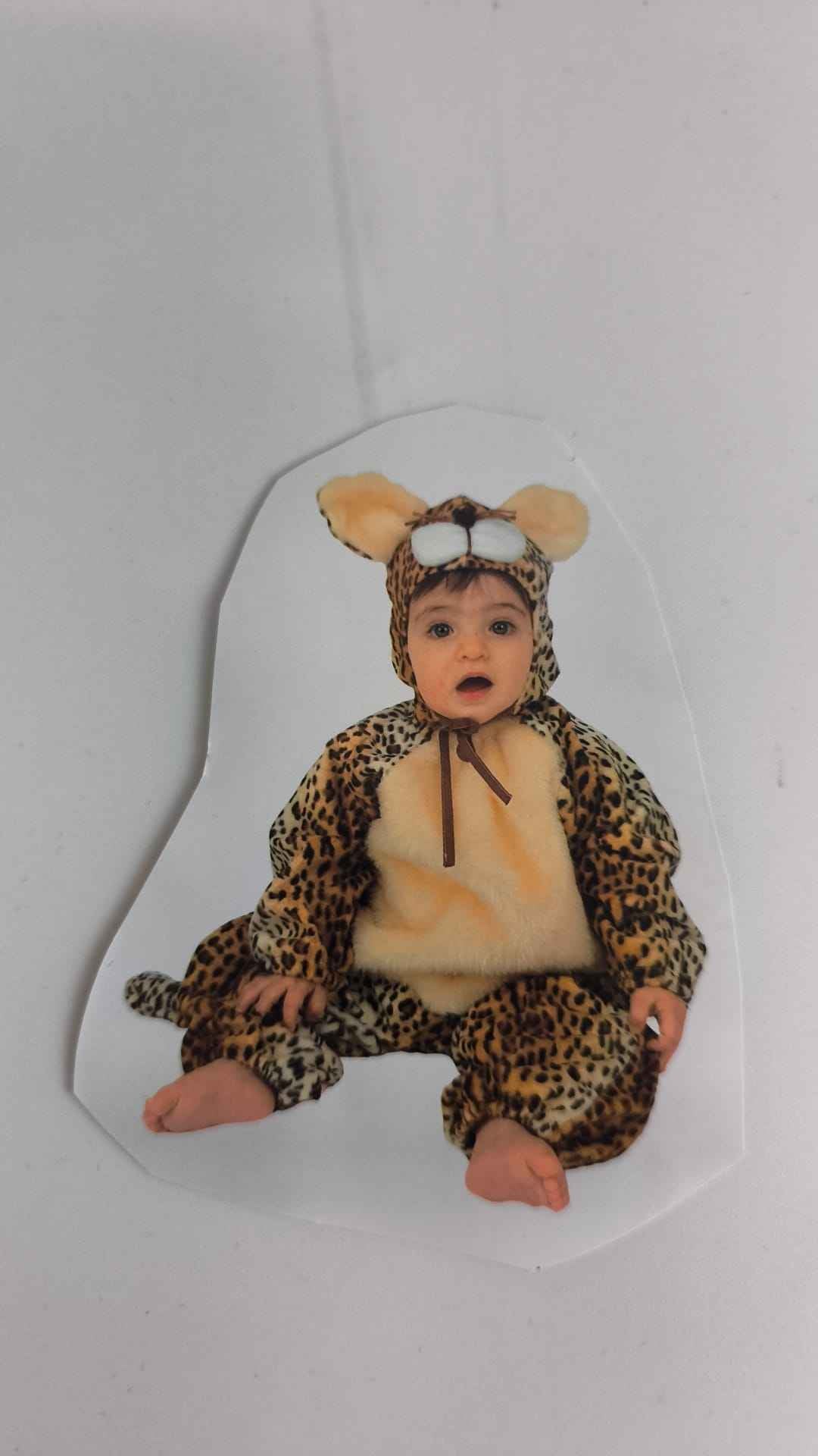 Disfraz Cachorro de Leopardo Bebé