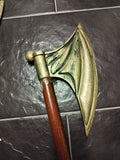 Hacha Medieval de Madera