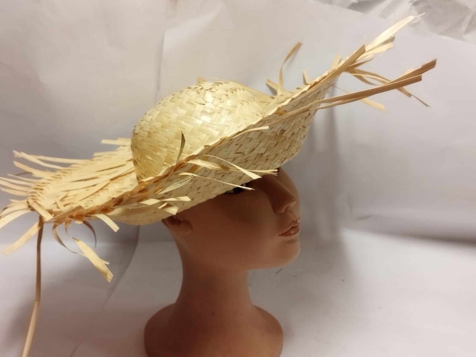 Sombrero de Paja con Rafia